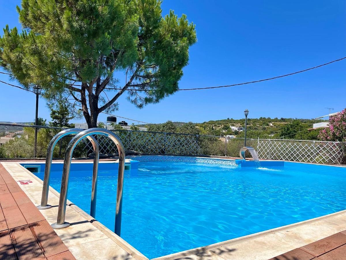Vasilikos Apartments Paralia Agias Foteinis ภายนอก รูปภาพ