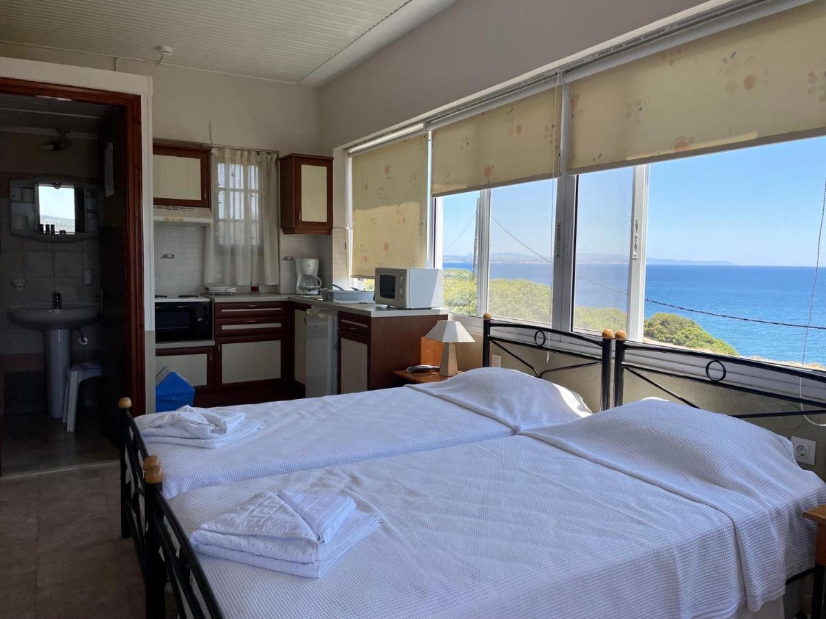 Vasilikos Apartments Paralia Agias Foteinis ภายนอก รูปภาพ