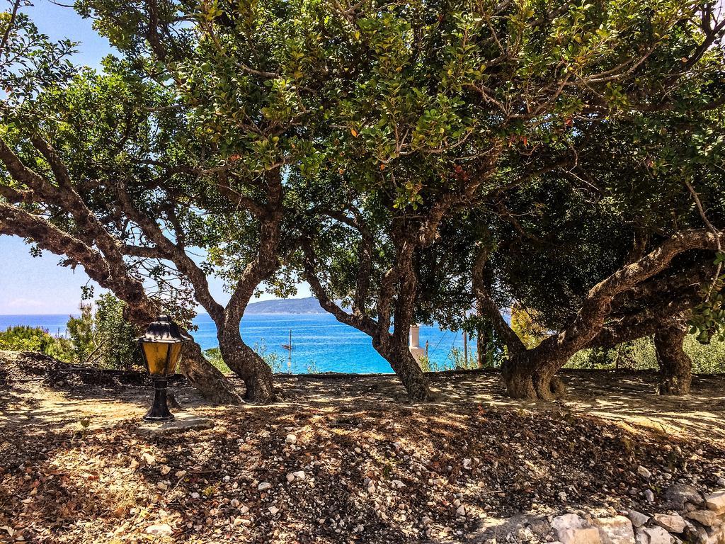 Vasilikos Apartments Paralia Agias Foteinis ภายนอก รูปภาพ